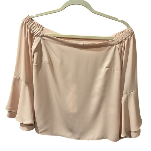 NWT Amanda Uprichards Arabelle Off-The-Shoulder Blouse 
Size: P/XS (Not Petite) - Picture 3 of 7
